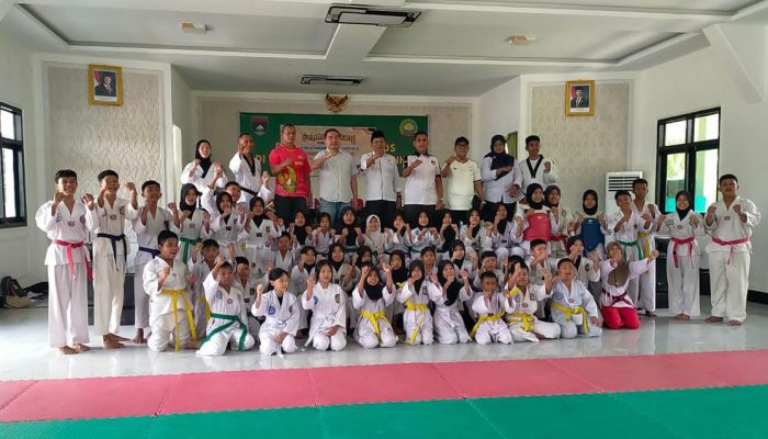 Ratusan Taekwondoin Inhil Ikuti UKT GEUP, Pembinaan Atlet Terus Diperkuat
