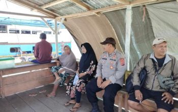 Polsek Buko Demi Tekankan Ketertiban Lalu Lintas Gelar Patroli Dialogis Akhir Pekan Di Leme-Leme Bungin