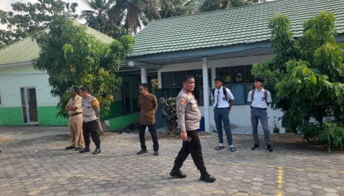 Kapolsek Marioriawa Hadiri Seleksi Paskibraka 2026, Sekaligus Pantau Program Makan Bergizi Gratis