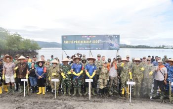 Perkuat Kelestarian Pesisir, Wakil Bupati Tapanuli Tengah Ikuti Penanaman 2.000 Bibit Mangrove dalam Latma Pacific Partnership 2026