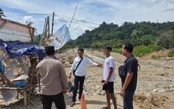 Gelar Operasi Pekat Toba 2026, Polsek Sibabangun Amankan Pelaku Pungli di Jembatan Anggoli