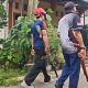 Delapan Warga Jadi Korban Gigitan Monyet Liar, Damkar Inhil Turunkan 15 Personel Lakukan Pencarian