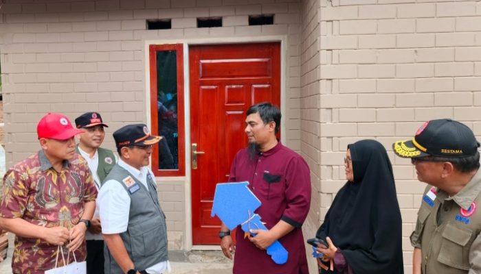 Pemkab Padang Pariaman Resmikan Rumah Contoh Huntap,Harapan Korban Bencana Mulai Terwujud