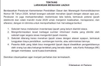 Larangan Menahan Ijazah Jangan Berhenti di Atas Kertas