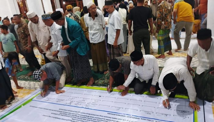Warga Tiga Desa di Samadua Sepakat Tolak Rencana Tambang Emas di Air Sialang