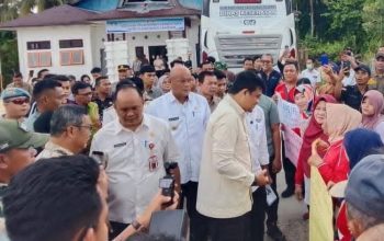 Bupati Nias Utara Dampingi Gubernur Sumut Kunjungi UPTD Puskesmas Lahewa