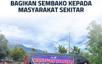 LAPAS KELAS IIA BUKITTINGGI GELAR AKSI BAKTI SOSIAL, BAGIKAN SEMBAKO KEPADA MASYARAKAT SEKITAR