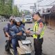Satlantas Polres Inhil Gelar Strong Point Pagi, Pastikan Arus Lalu Lintas Tetap Lancar dan Kondusif