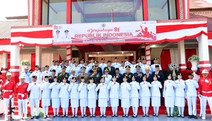 Peringati HUT ke-81 Kemerdekaan RI, Bupati Masinton Pasaribu Gelorakan Semangat Kebangkitan Tapteng Pascabencana