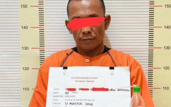 Polres Tapanuli Tengah Ringkus Pengedar Sabu di Sarudik, Sejumlah Barang Bukti Diamankan