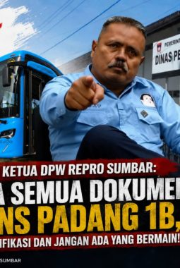 Roni Desak Audit Total Pengelolaan Trans Padang Koridor 1B: Jangan Biarkan Dugaan Permainan dan Dokumen Bermasalah Lolos Verifikasi