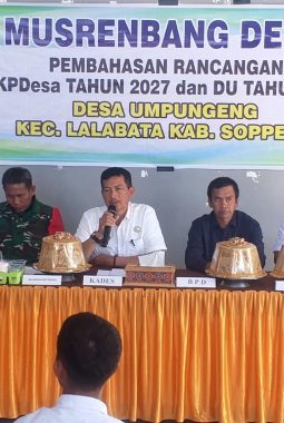 Musrenbangdes Umpungeng Bahas RKP Desa 2027 dan Usulan Pembangunan 2028