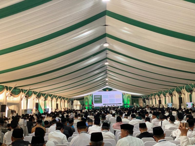 Pelaksanaan Sidang Tata Tertib (Tatib) Komisi Organisasi dalam rangkaian Muktamar ke-35 Nahdlatul Ulama (NU) di Pondok Pesantren Bahrul Ulum. (Dok istimewa)