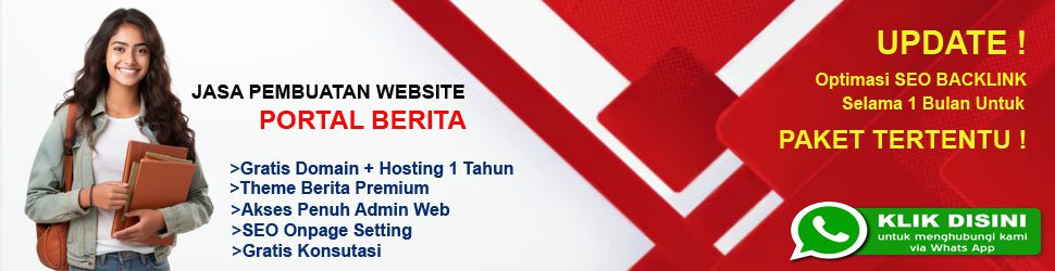Jasa Pembuatan website portal berita