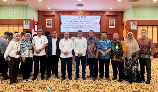 Kunjungan Kerja Spesifik Komisi II DPR RI yang berlangsung di Gedung Auditorium K.H. Idham Chalid, Banjarbaru. (Dok. Bina Bangda/ Kemendagri)
