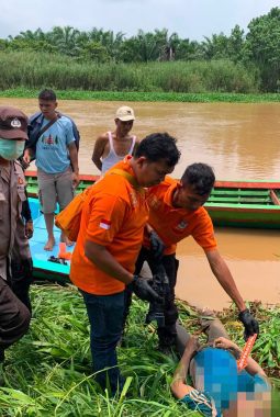 Warga Desa Lumut Maju Ditemukan Meninggal Dunia di Sungai, Polisi Lakukan Penyelidikan