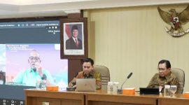 Pematangan Rancangan Keputusan Menteri Dalam Negeri tentang Pedoman Pelaksanaan Percepatan Rehabilitasi dan Rekonstruksi Pascabencana.(Dok. Bina Bangda/ Kemendagri)