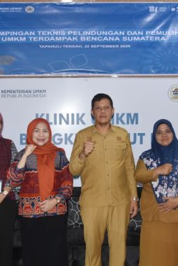 Pemerintah Pusat dan Kabupaten Tapanuli Tengah Gelar Pendampingan Teknis Pemulihan UMKM Terdampak Bencanan