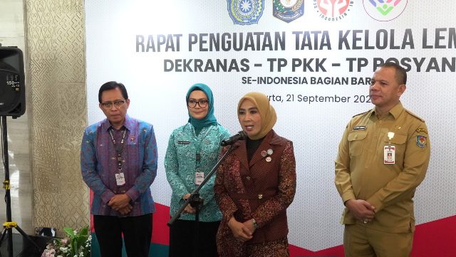 Rapat Kerja Nasional Pengembangan dan Penguatan UMKM di Bidang Kerajinan Nasional. (Dok. Bina Bangda/ Kemendagri)