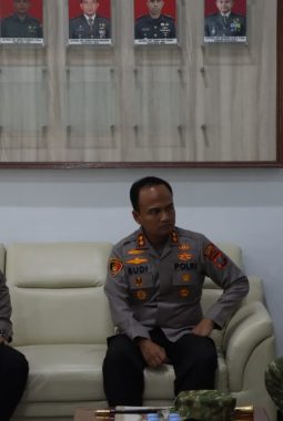 Kapolres Sibolga dan Kapolres Tapanuli Tengah Sambangi Makodim 0211/Tapanuli Tengah, Perkuat Sinergitas TNI-Polri