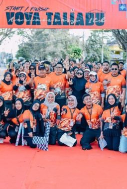 Wakil Bupati La Ode Yasir Hadiri Pelepasan Run Fun 1 Tahun Voya Kabupaten Pulau Taliabu