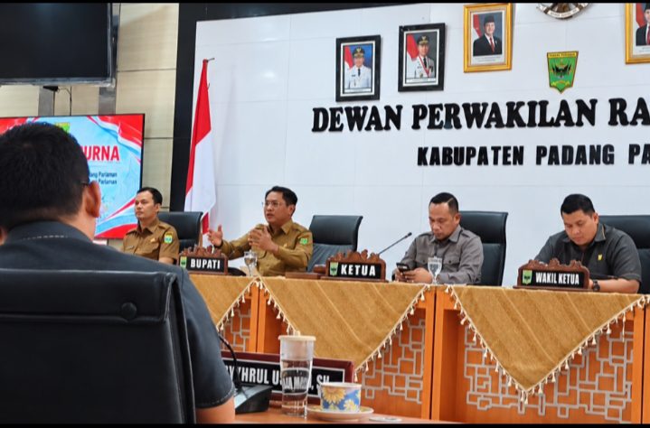 Bupati JKA Minta DPRD dan Masyarakat Dukung Penuh Pembangunan SPAM Pascabencana