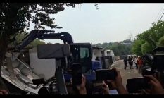 Alat Berat Bongkar Bangunan Lapas Cibinong, Siapa Bertanggung Jawab?