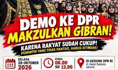 SUARA RAKYAT BERGEMA: RIBUAN WARGA AKAN SAMPAIKAN ASPIRASI KE DPR RI, MINTA PENGEMBALIAN KEUTUHAN DEMOKRASI