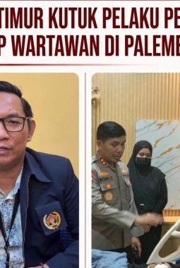 PWI OKU Timur mengecam keras Pelaku Pemukulan Wartawan di Palembang, Usut tuntas Pelaku