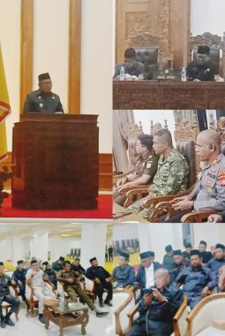 Wakil Bupati Pulau Taliabu La Ode Yasir Hadiri Kegiatan Paripurna Pandangan Fraksi DPRD Kabupaten Pulau Taliabu