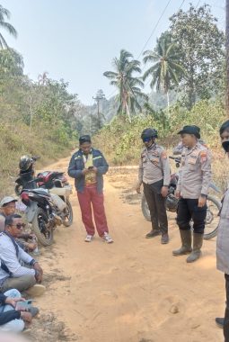 Tim Gabungan Tiba Di Posko Pendukung Tanggap Darurat Langsung Turun ke Lapangan Percepat Penanganan Karhutla Di Taliabu Barat Laut