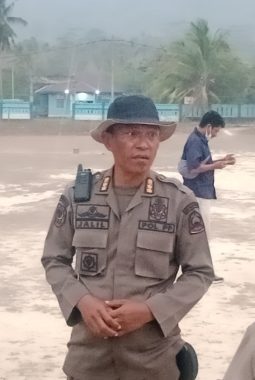 Kasat Satpol PP dan Damkar Pulau Taliabu Pimpin Apel Siaga Khusus Internal Tetap Siaga Hingga Api Benar-Benar Padam